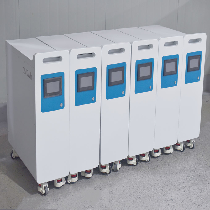 Celle de batterie au lithium-ion de stockage à haute efficacité 51.2V 10-15KWh avec BMS intelligent