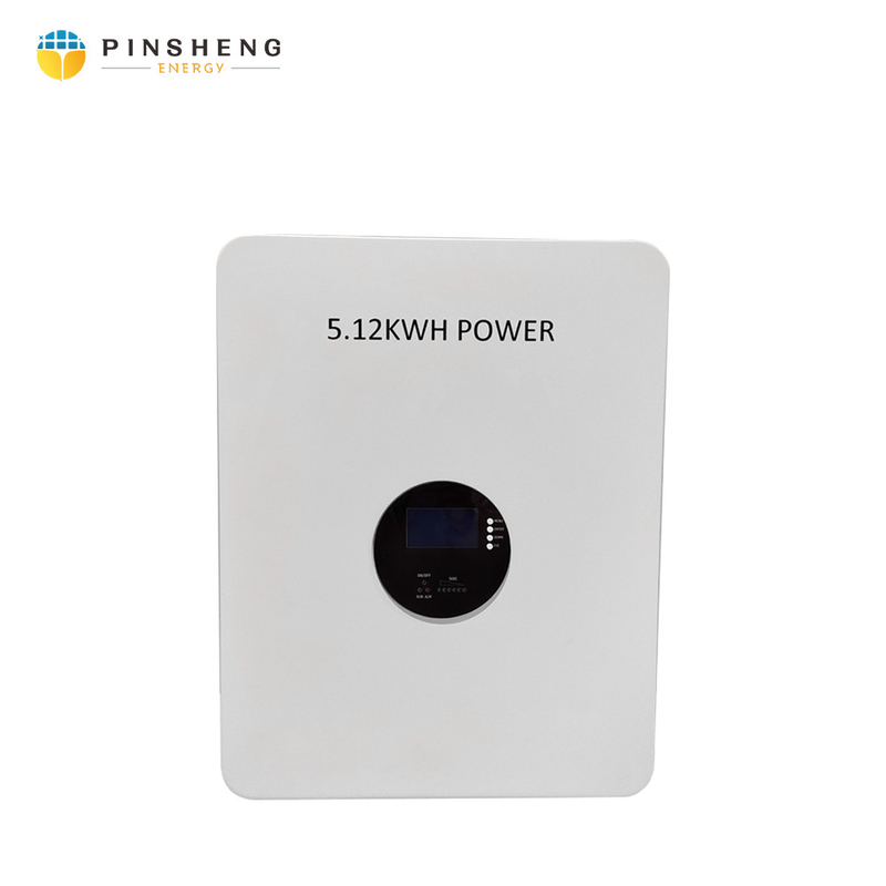 Pinsheng nouvelle conception Piles au lithium-ion montées sur le mur 48V 100Ah 200ah 5Kwh 10Kwh Powerwall Lifepo4 Piles de stockage d'énergie solaire