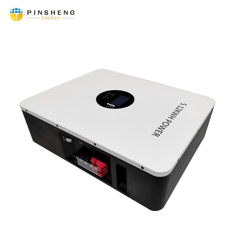 Pinsheng nouvelle conception Piles au lithium-ion montées sur le mur 48V 100Ah 200ah 5Kwh 10Kwh Powerwall Lifepo4 Piles de stockage d'énergie solaire