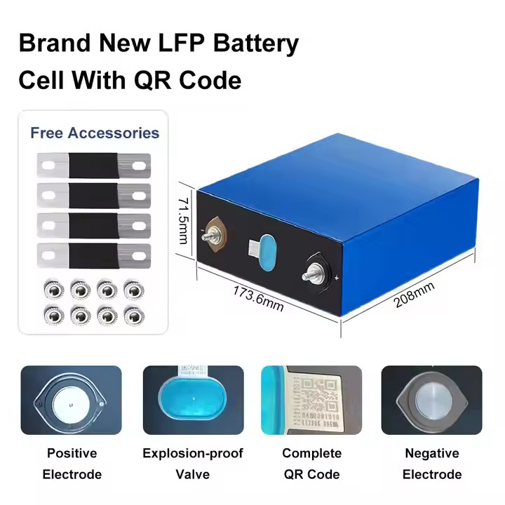 PINSHENG LF280Ah 3.2V Lifepo4 batterie au lithium cellule prismatique 280Ah 304Ah 314Ah pour le stockage d'énergie