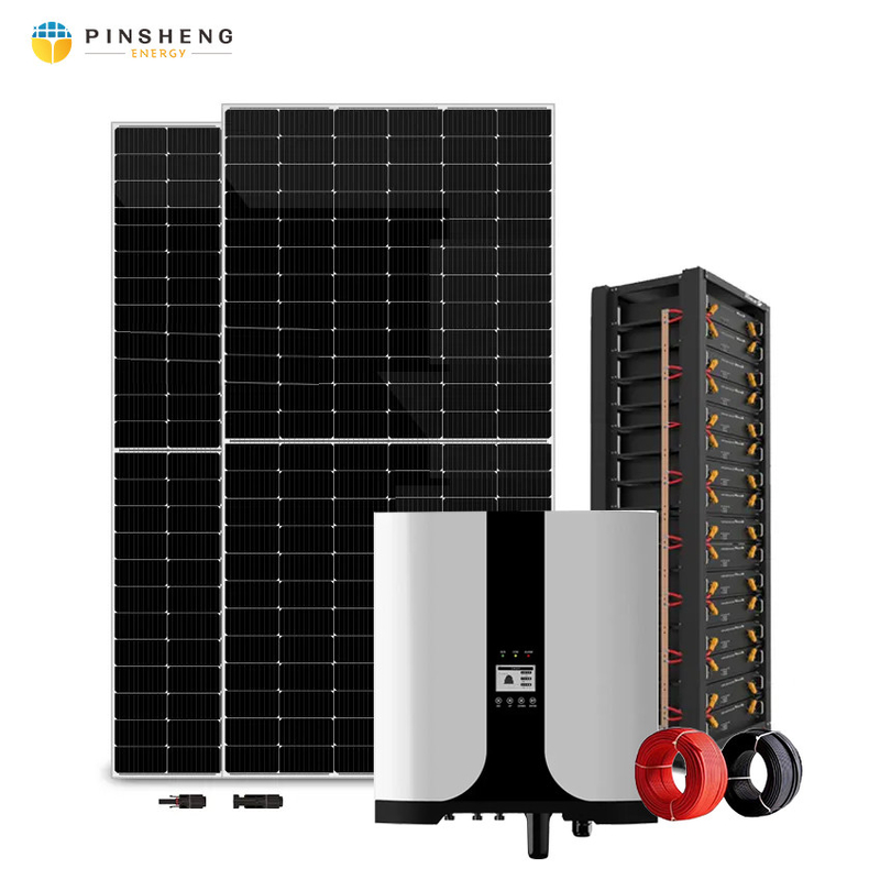 PINSHENG climatiseur solaire 12000BTU 18000BTU 24000BTU AC/DC hybride climatiseur solaire pour le chauffage et le refroidissement des maisons