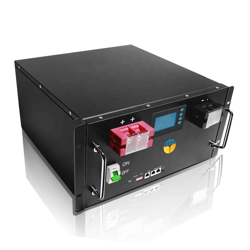 Batterie LiFePO4 empilable PINSHENG avec longue durée de vie et BMS auto-conçu pour les télécommunications et le stockage d'énergie