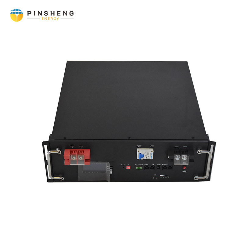 Vente directe de l'usine PINSHENG IP54 IP64 IP65 LiFePO4 batterie 48V 100Ah batterie au lithium fer phosphate pour le système solaire