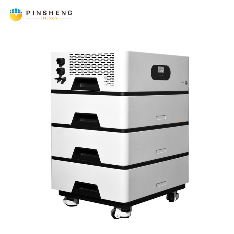 Nouveau design de fournisseur commercial 5kw 10kw kit complet avec Bluetooth inverseur hybride système de stockage d'énergie solaire 51.2V lithium batt