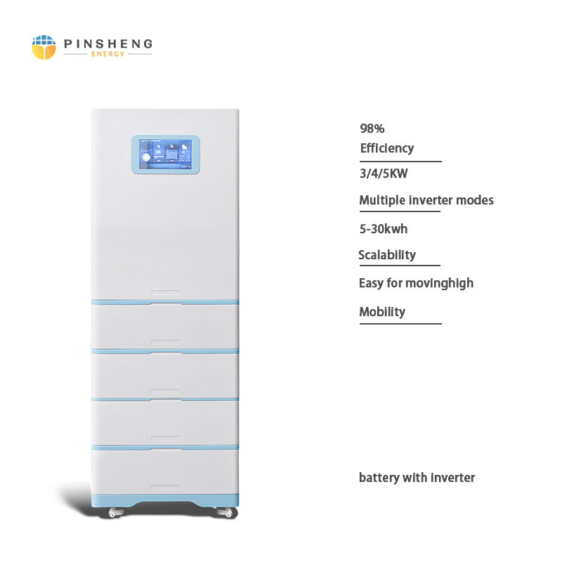 PINSHENG ENERGY Système de stockage d'énergie ESS 48v 200ah Batterie au lithium-ion Pour la maison, le bureau, la villa et la ferme