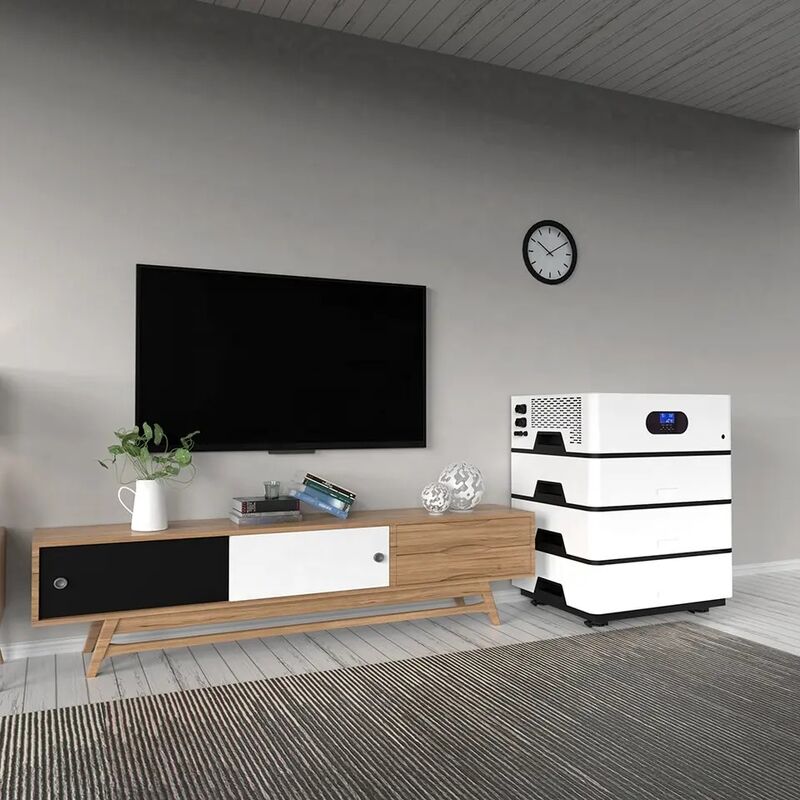 Pinsheng 2023 Batterie lithium-ion LiFePO4 51.2V Système de stockage d'énergie empilé 500V 200 kWh 100 kWh