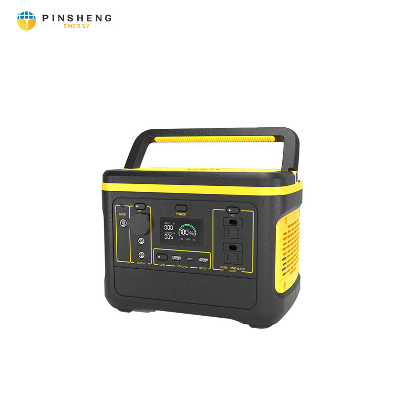 PINSHENG Vente chaude 864wh/1000w Batterie lithium-ion rechargeable Chine Générateur solaire Station d'alimentation portable pour le camping