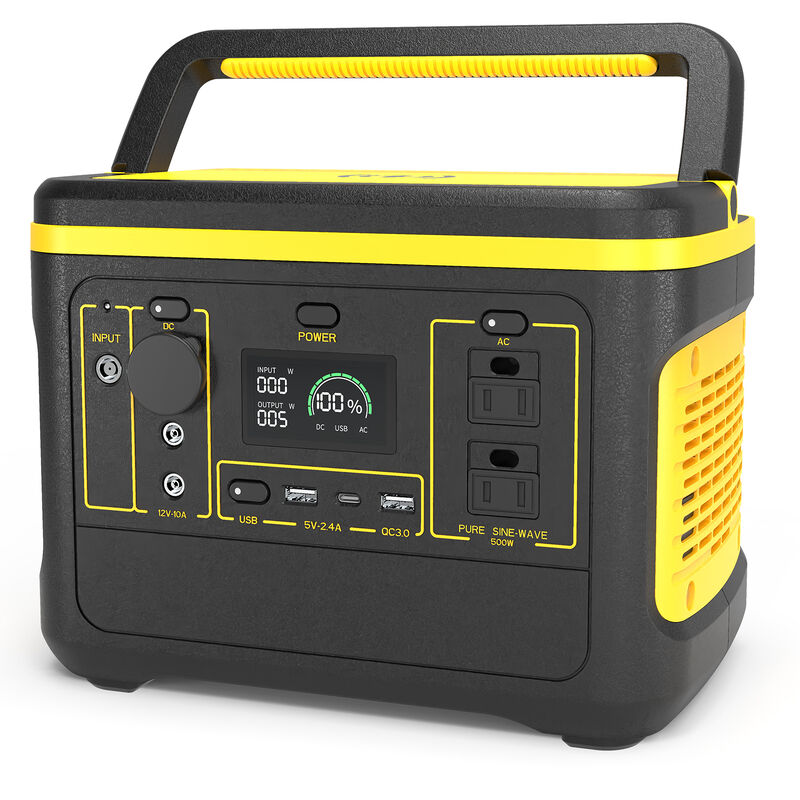 Centrale électrique portable de camping 5 kW avec batterie Lifepo4, générateur solaire portable, centrale électrique étanche pour l'industrie, 5000 W