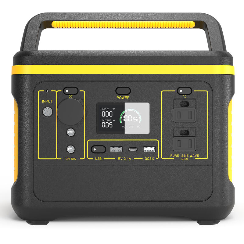 Centrale électrique portable de camping 5 kW avec batterie Lifepo4, générateur solaire portable, centrale électrique étanche pour l'industrie, 5000 W