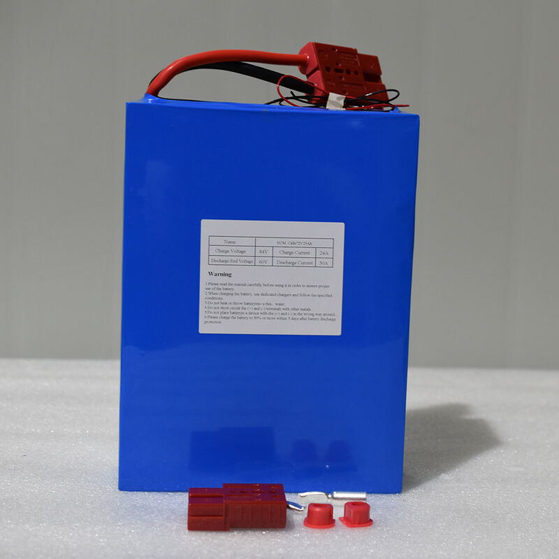 Batterie Lithium Fer Phosphate Li-ion pour vélo électrique, scooter, grande capacité, cycle profond, 72v 40ah 5000w