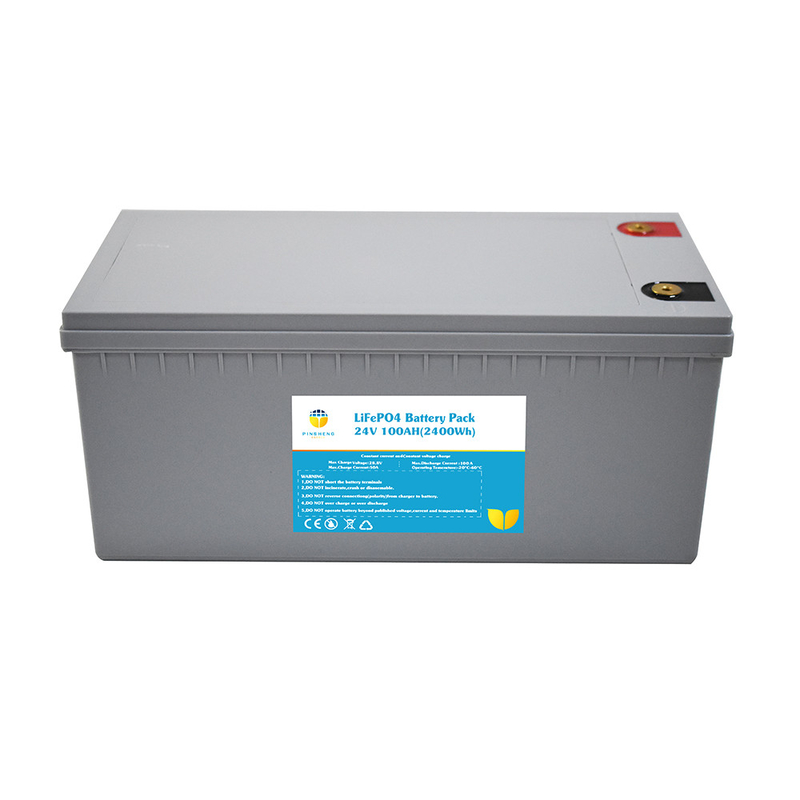 Paquet profond de batterie d'ion de lithium de la batterie solaire LiFePO4 du cycle 24V pour le stockage de l'énergie