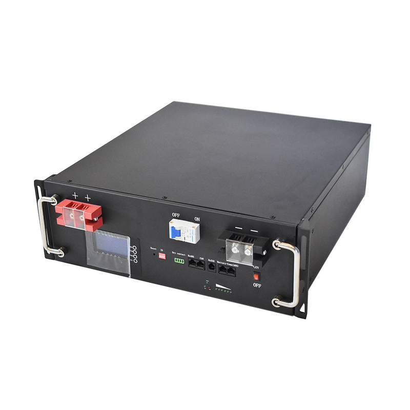 Batterie d'accumulateurs montée par support d'Ion Iron Phosphate 51.2v 100ah de lithium de BRI 5kwh de CB de la CE de l'UL TUV