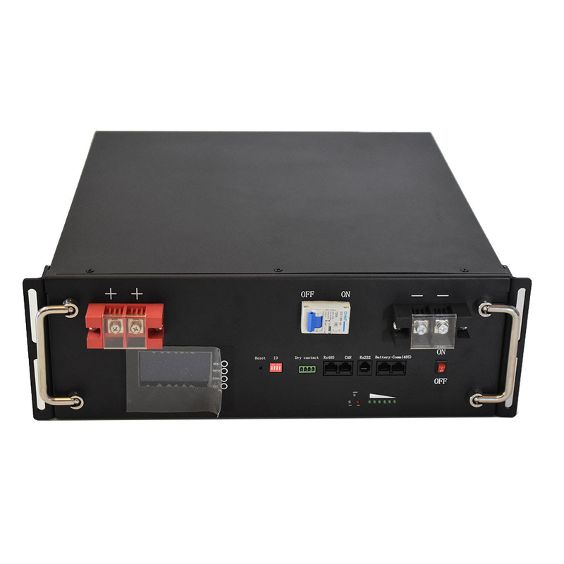 Batterie d'accumulateurs montée par support d'Ion Iron Phosphate 51.2v 100ah de lithium de BRI 5kwh de CB de la CE de l'UL TUV