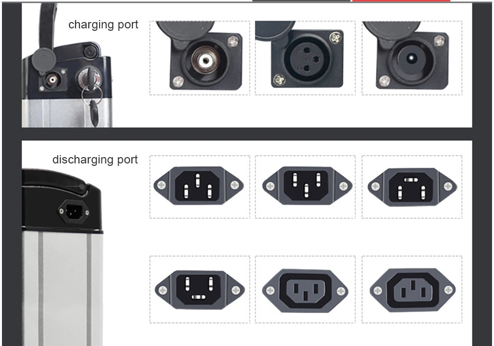 batterie au lithium rechargeable de scooter électrique de 1000W Citycoco 60V 12Ah 20Ah 40Ah avec le chargeur libre