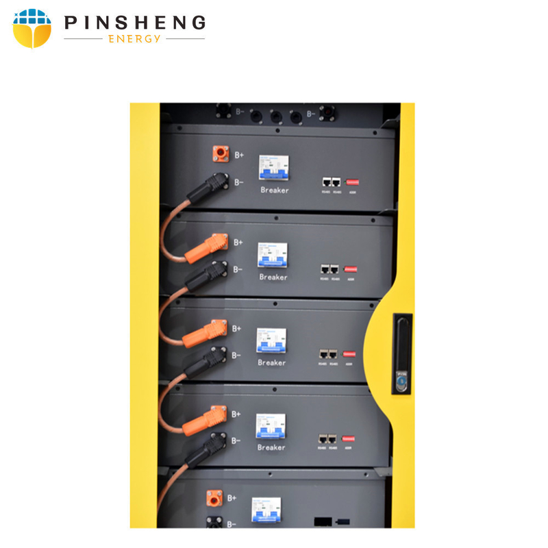 Armoire ESS haute tension 480V 100Ah Piles solaires au lithium avec longue durée de vie et sécurité