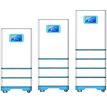 Système de stockage d'énergie solaire tout en un cabinet LiFePO4 pour la maison