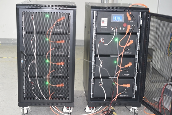 Batterie au lithium-ion à haute puissance de 60 KWh à haut rendement et à faible consommation d'énergie