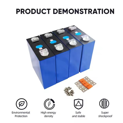 PINSHENG EU Stock 3.2V 280Ah 304Ah Lifepo4 Batterie au lithium Cellule prismatique avec cycle profond pour système de stockage d'énergie solaire