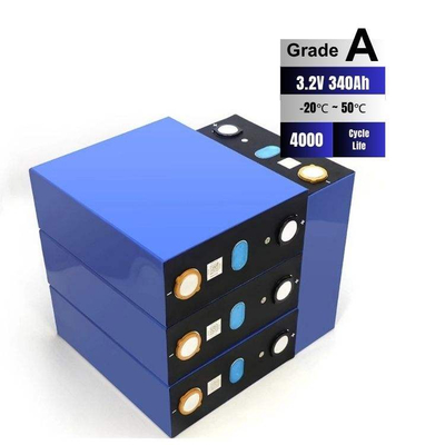 Cellule de batterie au phosphate de fer et de lithium 3,2 V 340 Ah