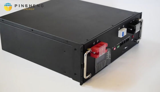 paquet portatif à énergie solaire profond de batterie au lithium du stockage lifepo4 48v 24v 12v du cycle 100Ah 200AH 300aH 400ah de pinsheng