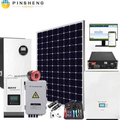 ON GRID OFF GRID Système d'énergie solaire 3KW 5KW 10KW 15KW 20kw 30kw pour la maison solaire