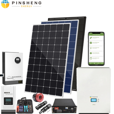 ON GRID OFF GRID Système d'énergie solaire 3KW 5KW 10KW 15KW pour l'énergie solaire domestique