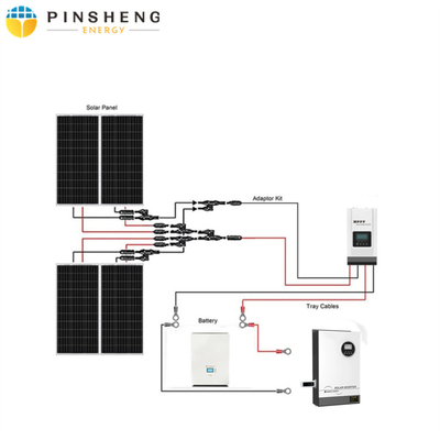 Outre du remisage des batteries complet de système solaire de grille 5kwh 10kw 8kw